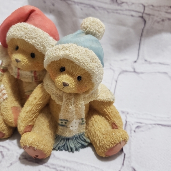 Cherished Teddies Jamie and Ashley I'm Wrapped Up In Your Love Figurine 1996 - Picture 3 of 6
